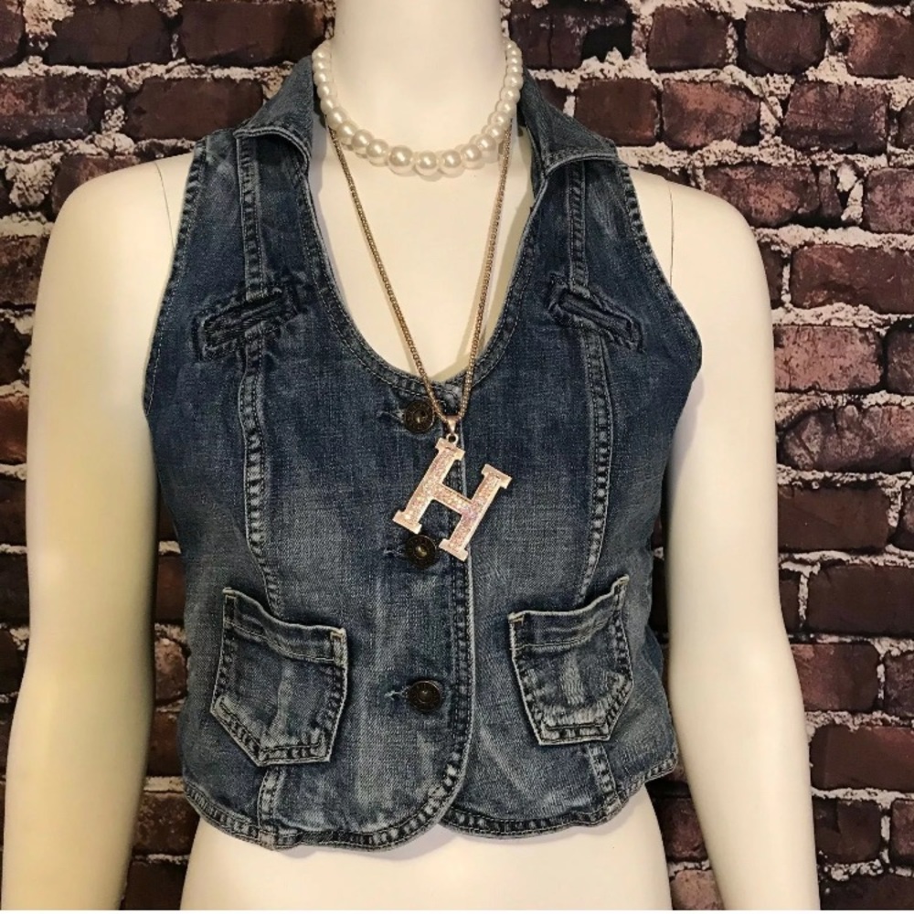 Vintage Guess Denim Jean Vest